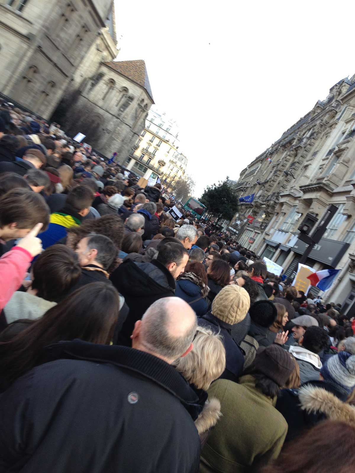 Manifestation du 11 janvier 2015 à Paris après les attentats du 7, 8 et 9 janvier