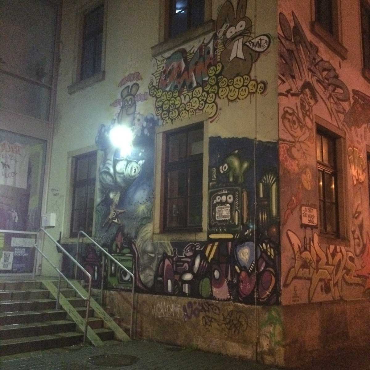 Dresde, graffiti