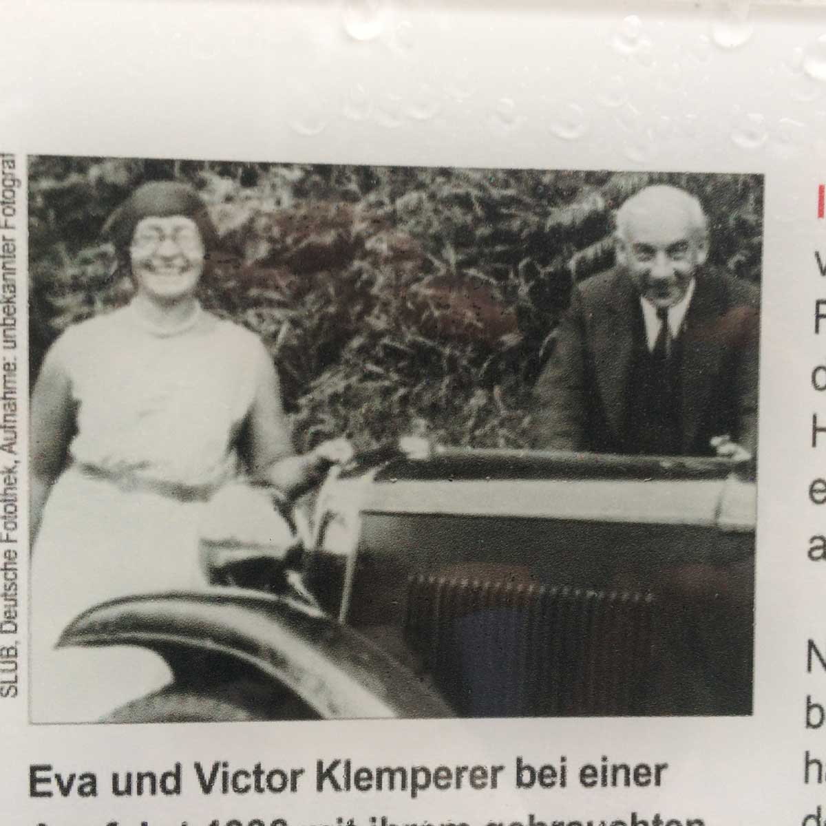 Eva et Viktor Klemperer
